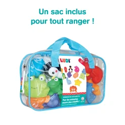 Ludi Jouets de bain aspergeurs 12 mers Multicolore