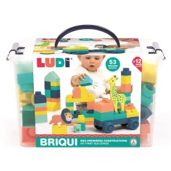 Ludi                    Jouet Valisette Briqui    Multicolore