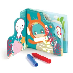 Ludi Livre de bain coloriage Multicolore