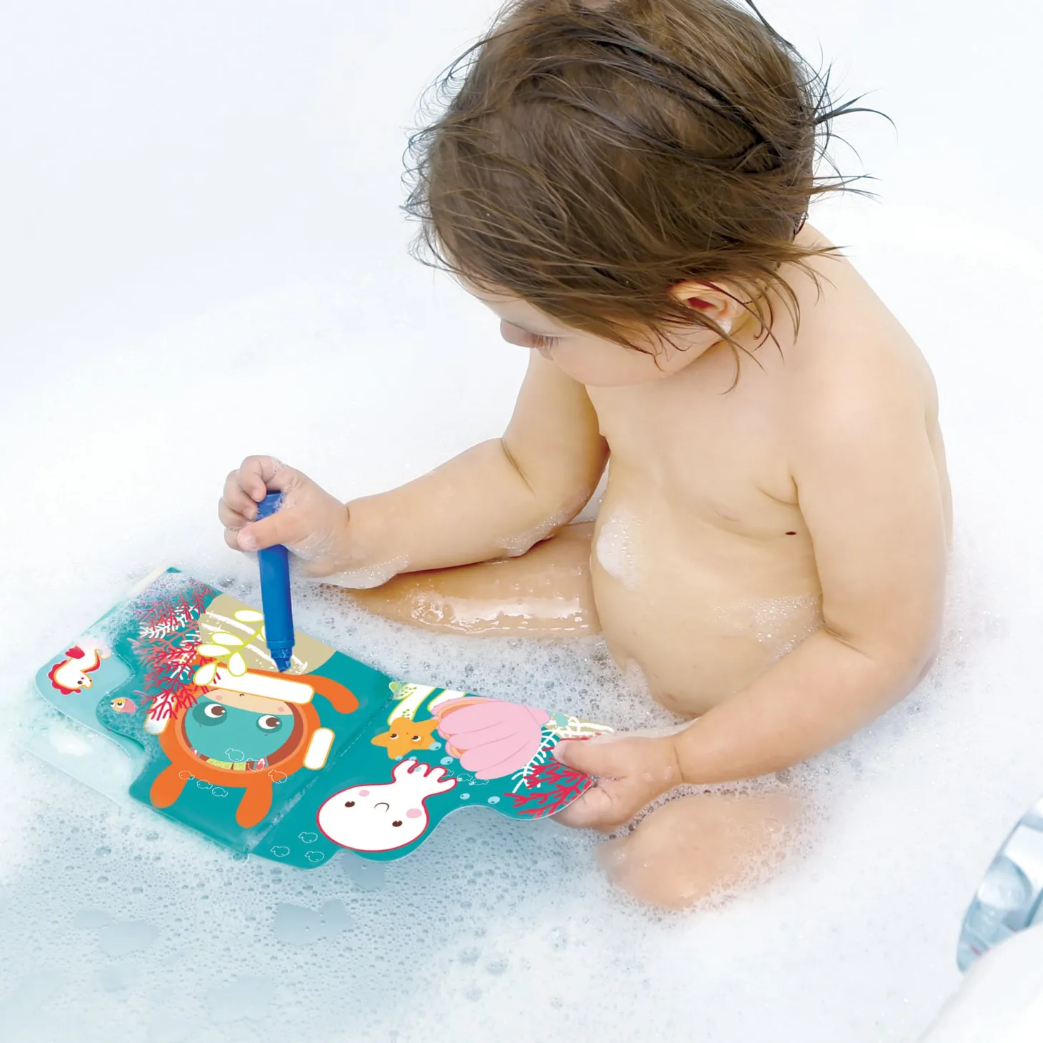 Ludi Livre de bain coloriage Multicolore