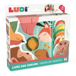 Ludi                    Livre des odeurs fruits    Multicolore