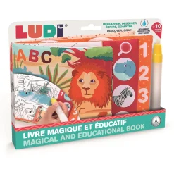 Ludi Livre magique educatif Multicolore