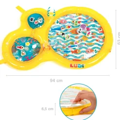 Ludi Maxi tapis d'eau Jaune