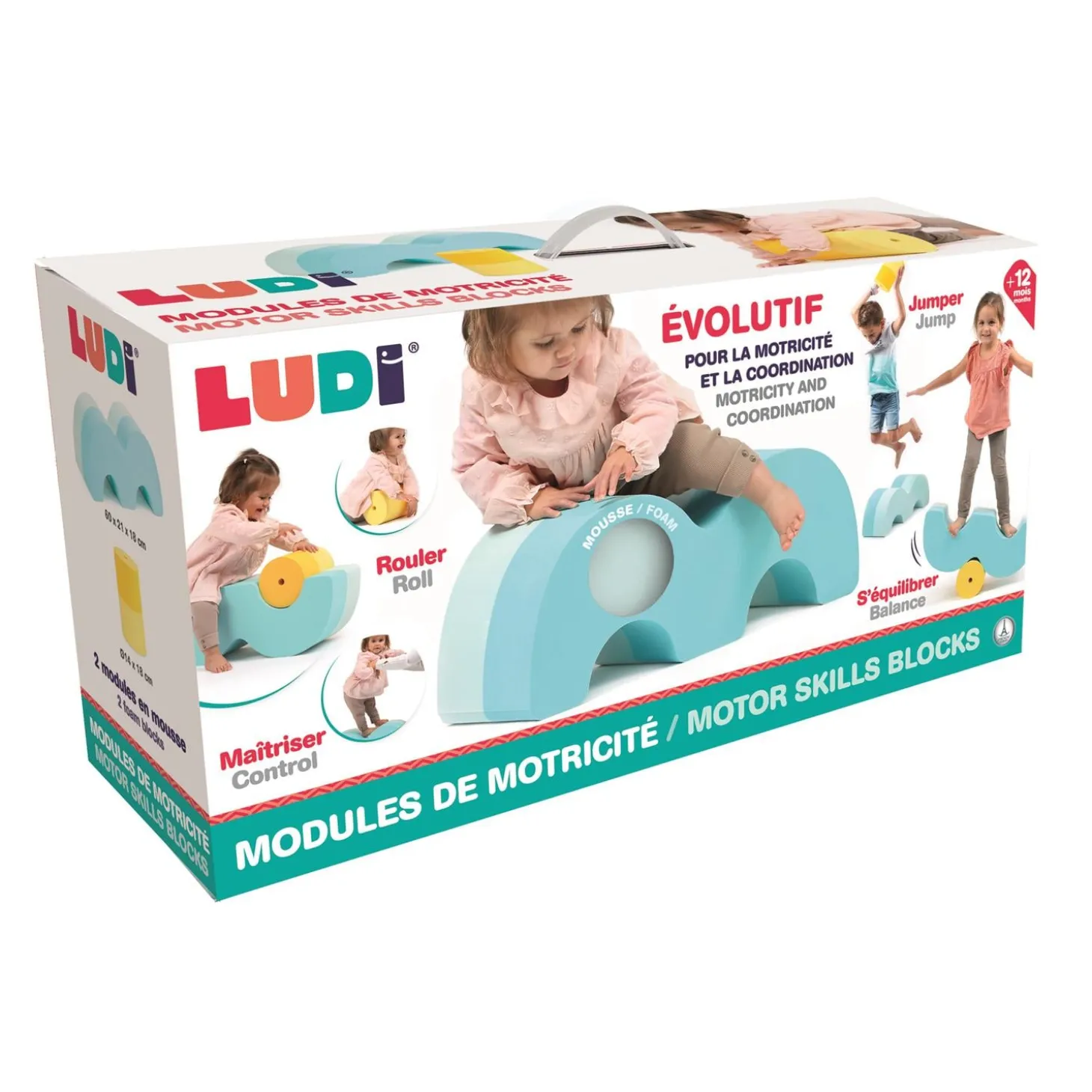 Ludi Modules de motricite Multicolore