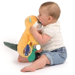 Ludi Peluche d'activités maman loutre Multicolore