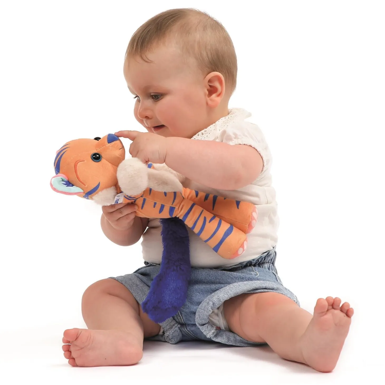 Ludi Peluche tidou Orange
