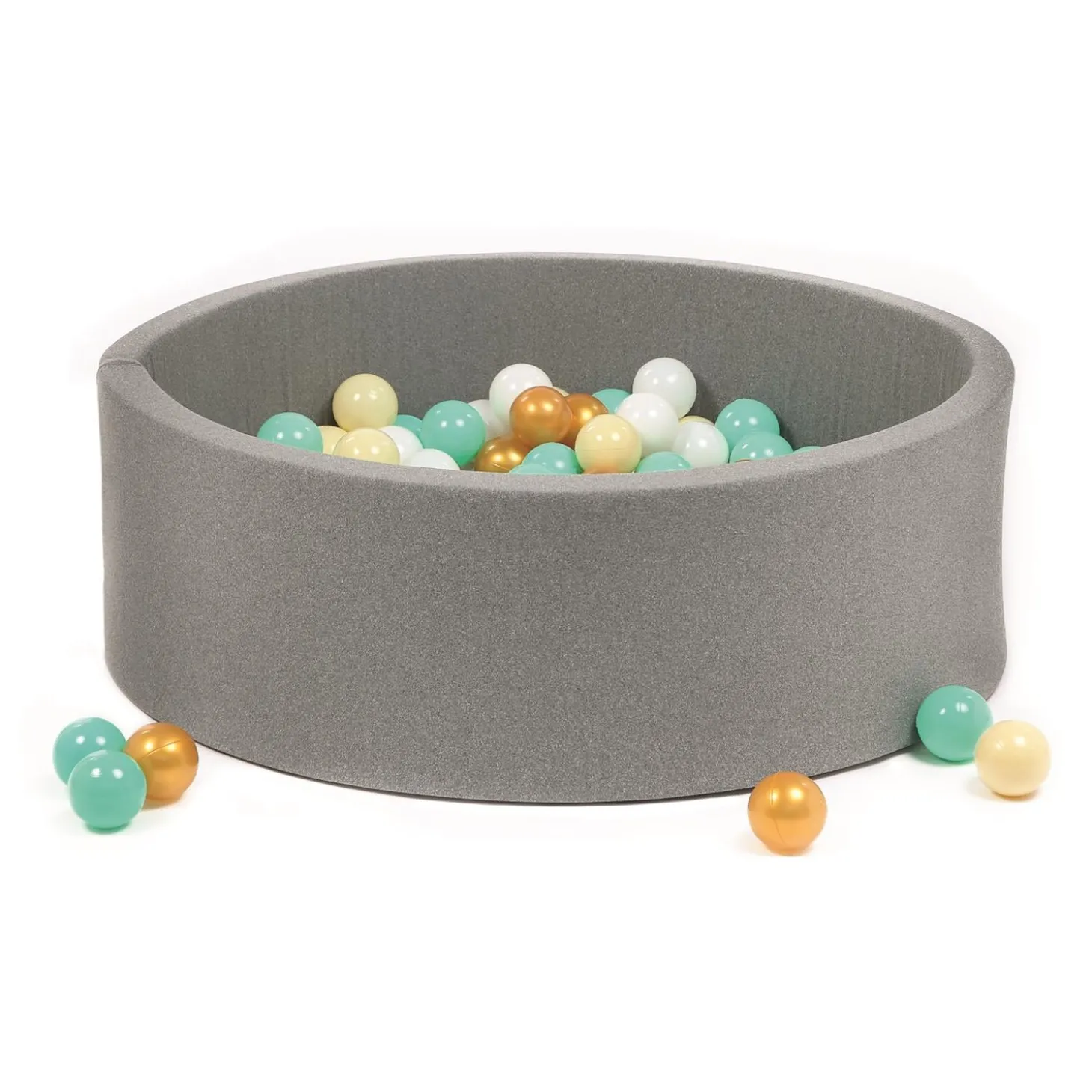 Ludi Piscine à balle Ronde Gris