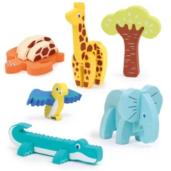 Ludi Puzzle 3d mousse Multicolore
