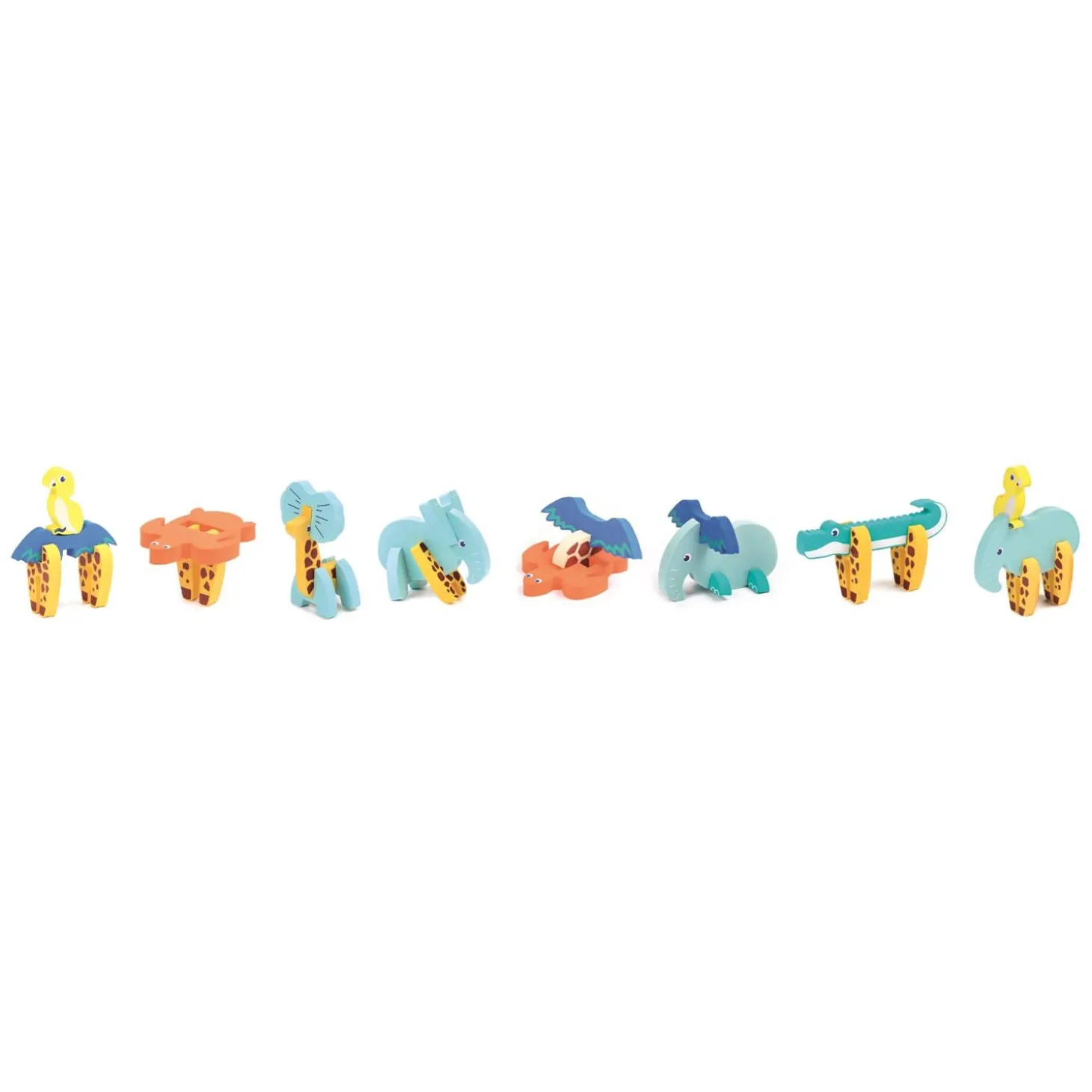 Ludi Puzzle 3d mousse Multicolore