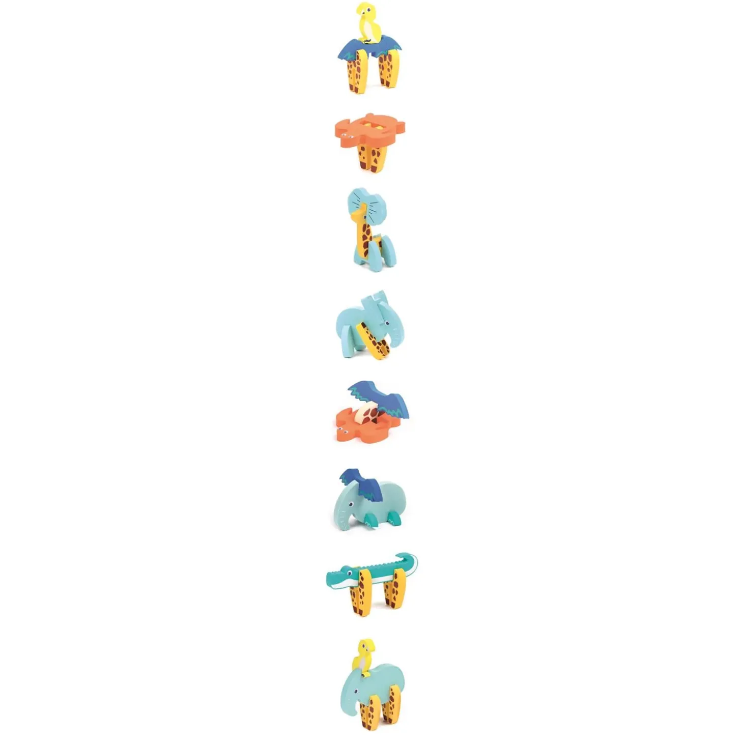 Ludi Puzzle 3d mousse Multicolore
