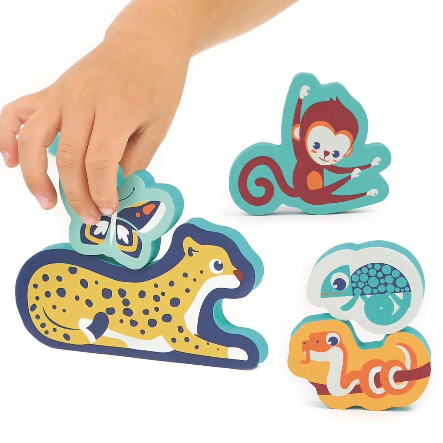 Ludi Puzzle mousse Multicolore