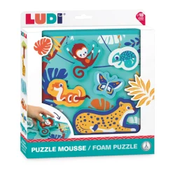 Ludi Puzzle mousse Multicolore