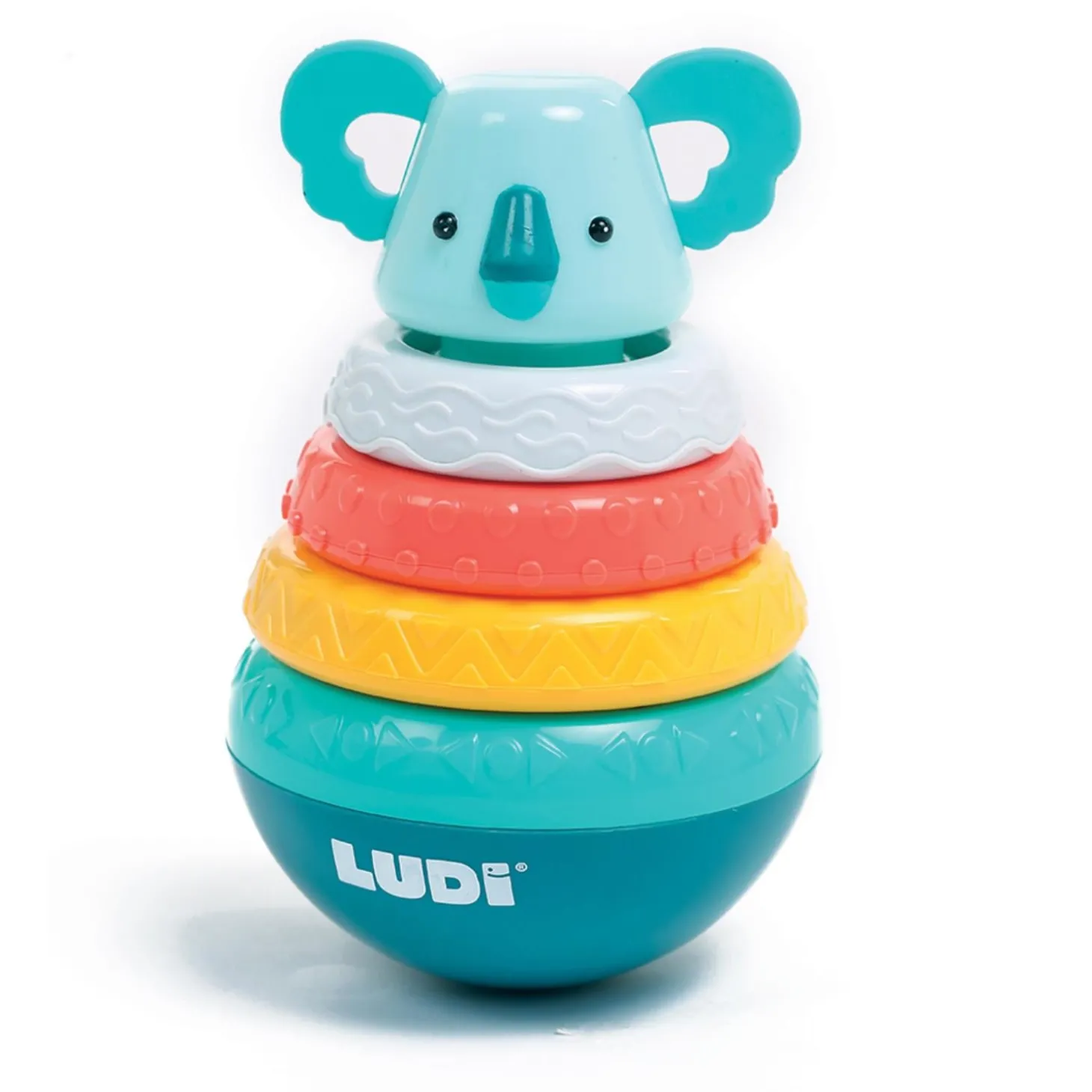 Ludi Pyramide culbuto Multicolore 11 cm