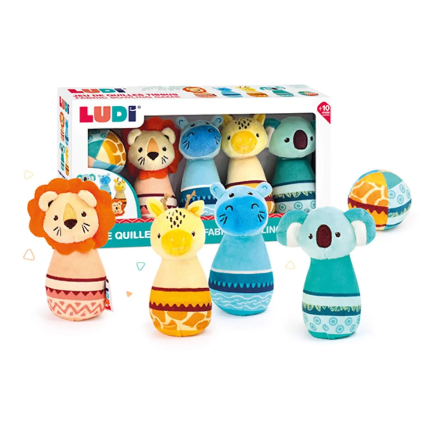 Ludi Quilles tissus Multicolore