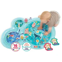Ludi                    Tapis d'eau Marin    Bleu