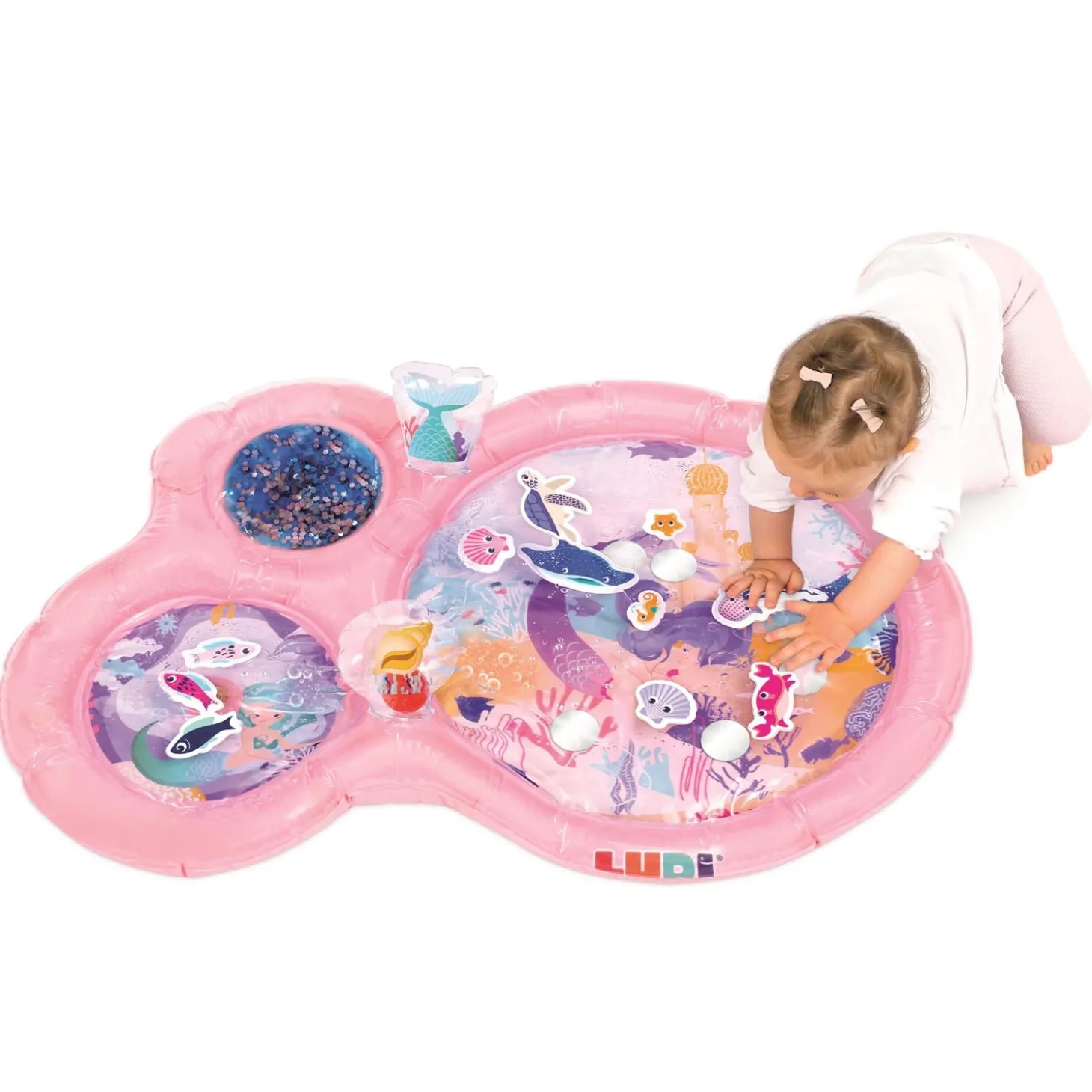 Ludi Tapis d'eau sirene Rose