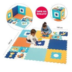 Ludi Tapis mousse Jumbo Multiolore
