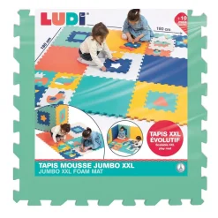 Ludi Tapis mousse Jumbo Multiolore