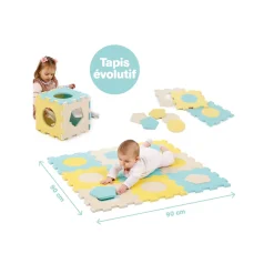Ludi                    Tapis mousse    Multicolore