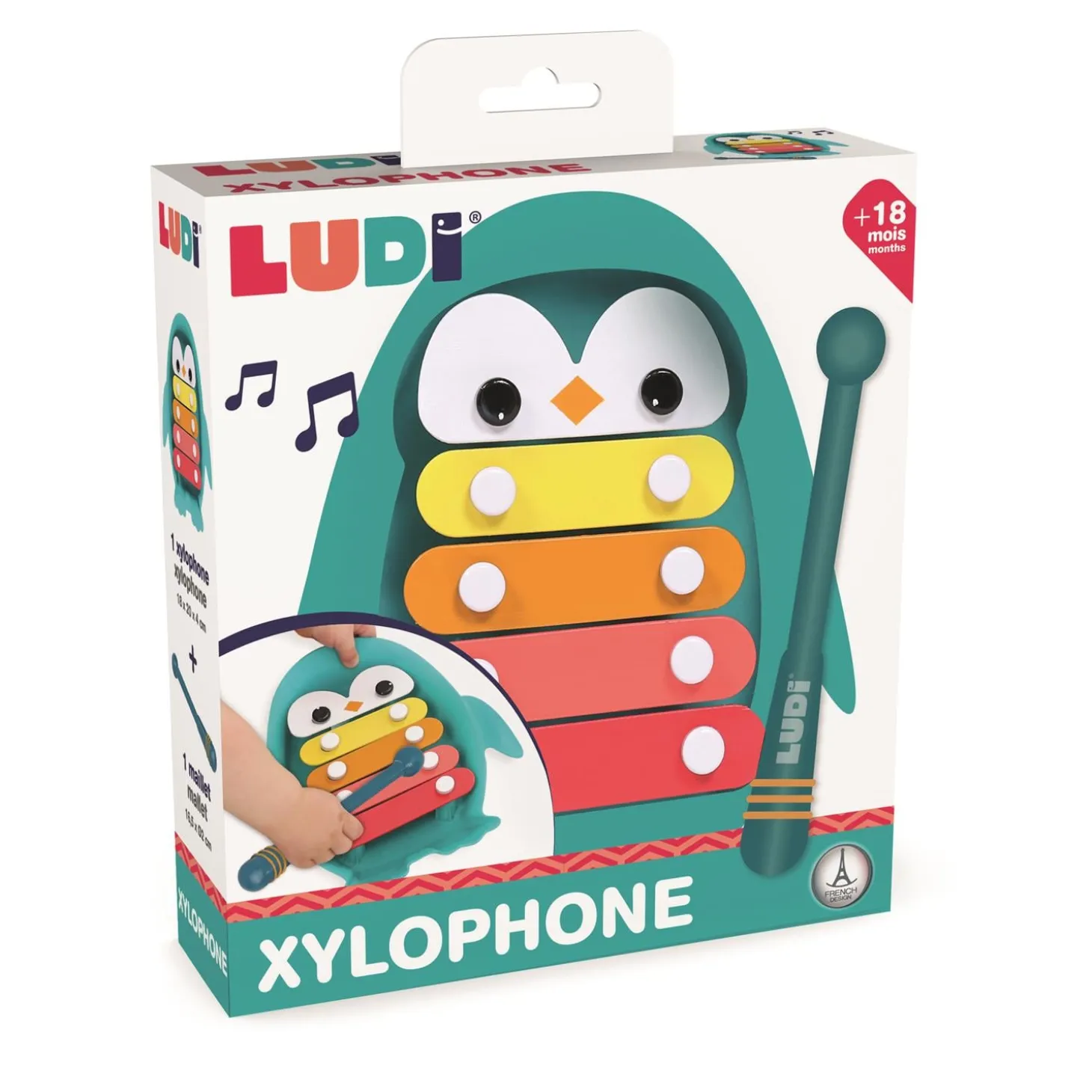 Ludi Xylophone Multicolore