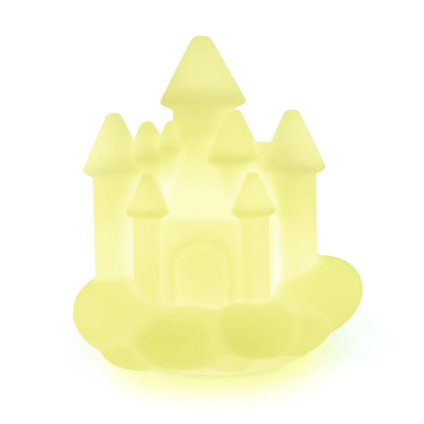Lumin'US Veilleuse et enceinte Château Multicolore