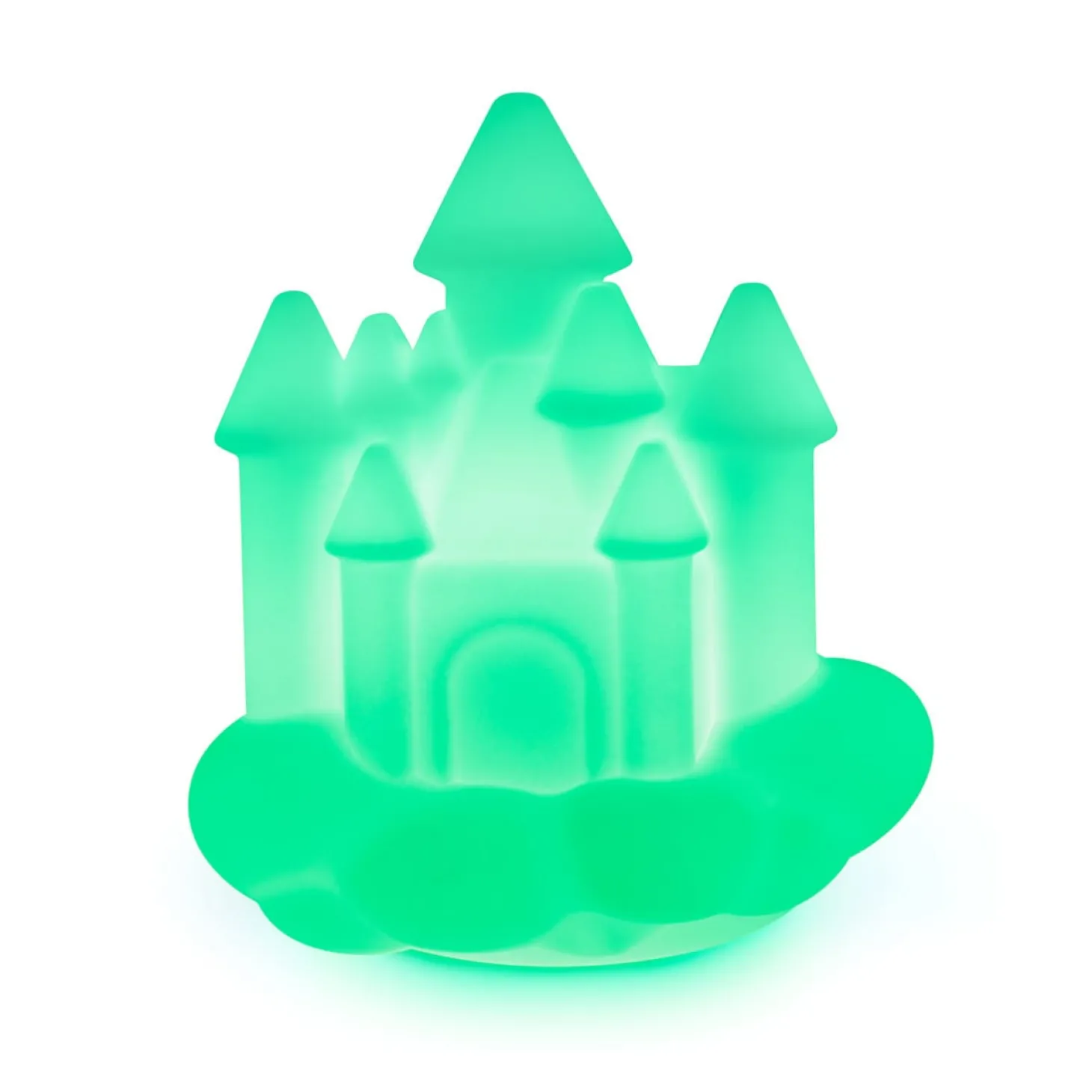 Lumin'US Veilleuse et enceinte Château Multicolore