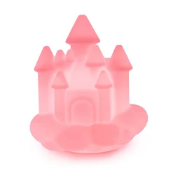 Lumin'US Veilleuse et enceinte Château Multicolore