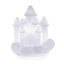 Lumin'US Veilleuse et enceinte Château Multicolore