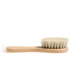 Maïka                    Brosse douceur en poils naturels    Beige