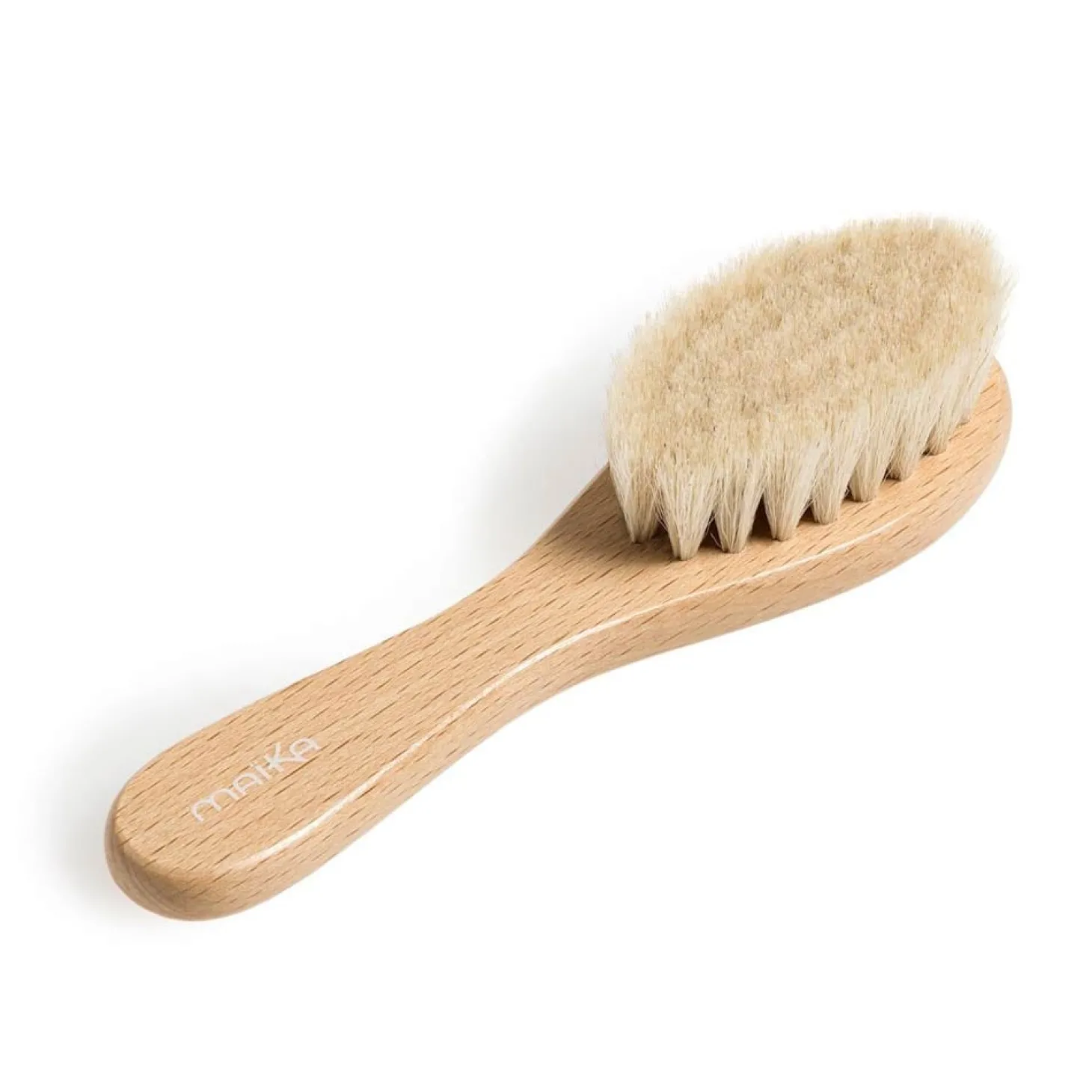 Maïka Brosse douceur en poils naturels Beige