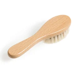 Maïka Brosse douceur en poils naturels Beige