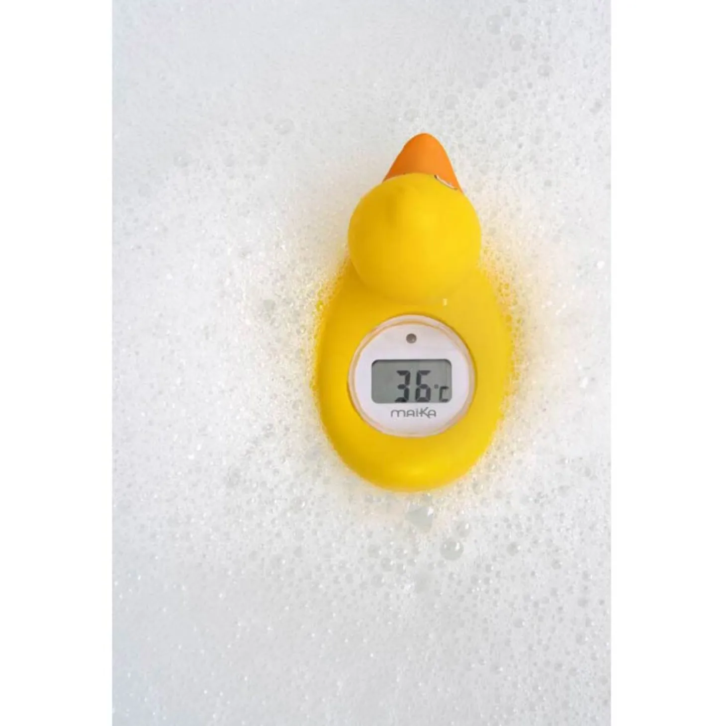 Maïka Thermomètre De Bain Canard Jaune