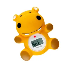 Maïka                    Thermomètre De Bain Hippo    Orange