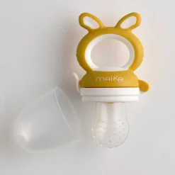 Maïka Tétine D'alimentation Ocre Jaune