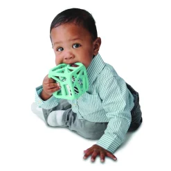 Malarkey kids Hochet cube de dentition Vert Clair