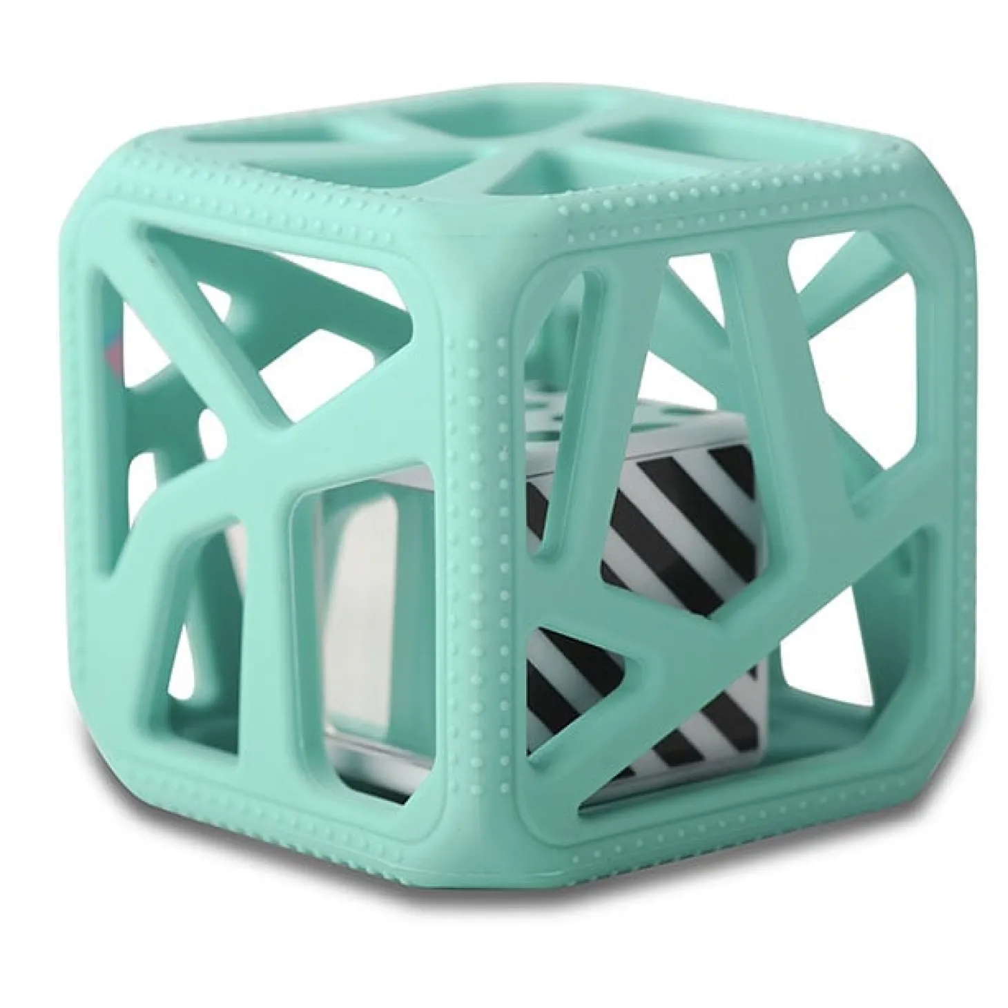 Malarkey kids Hochet cube de dentition Vert Clair