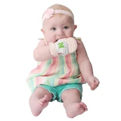 Malarkey kids Mitaine de dentition Rose Clair