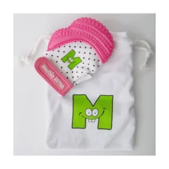 Malarkey kids                    Mitaine de dentition    Rose