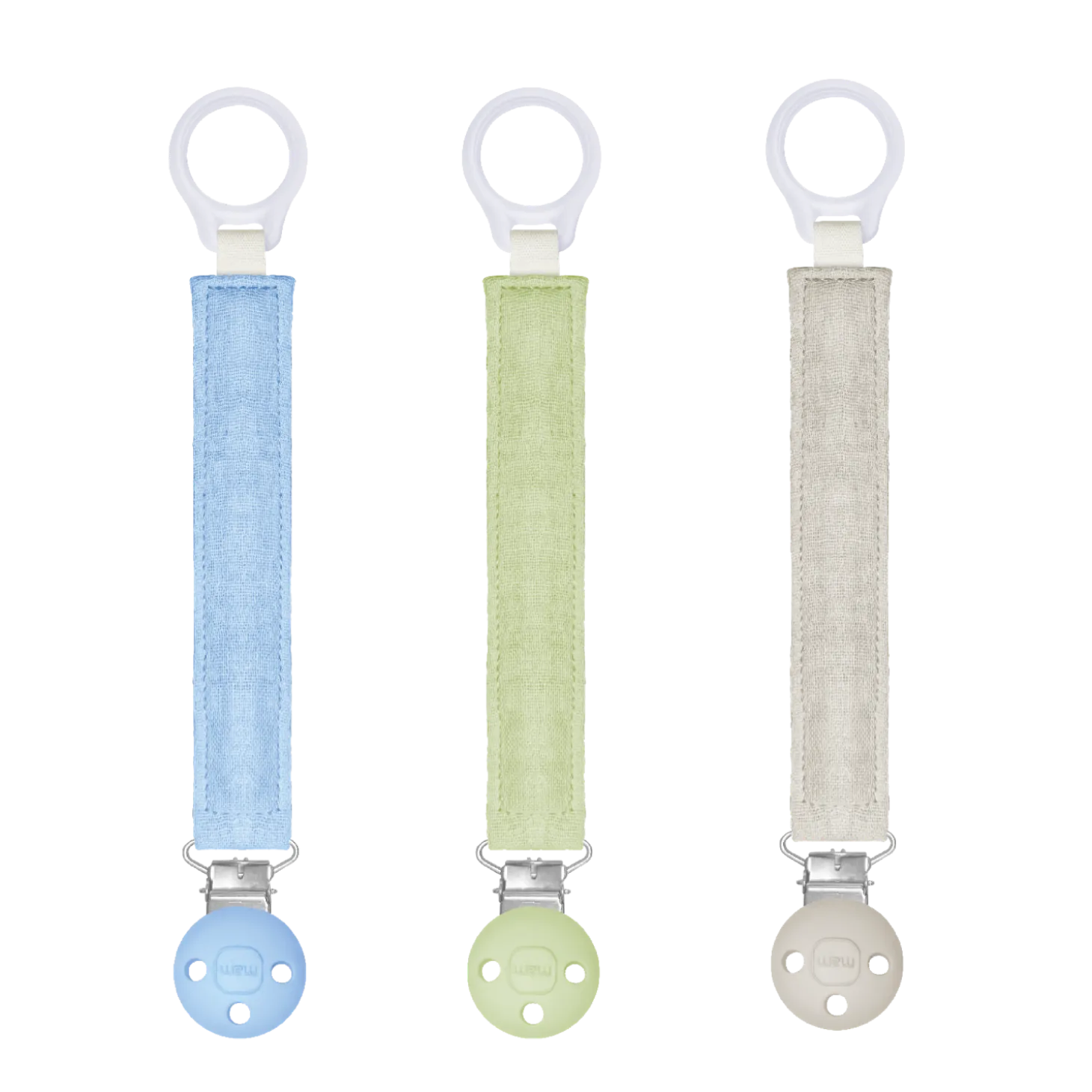 MAM BABY Attache-sucette tous âges Marin