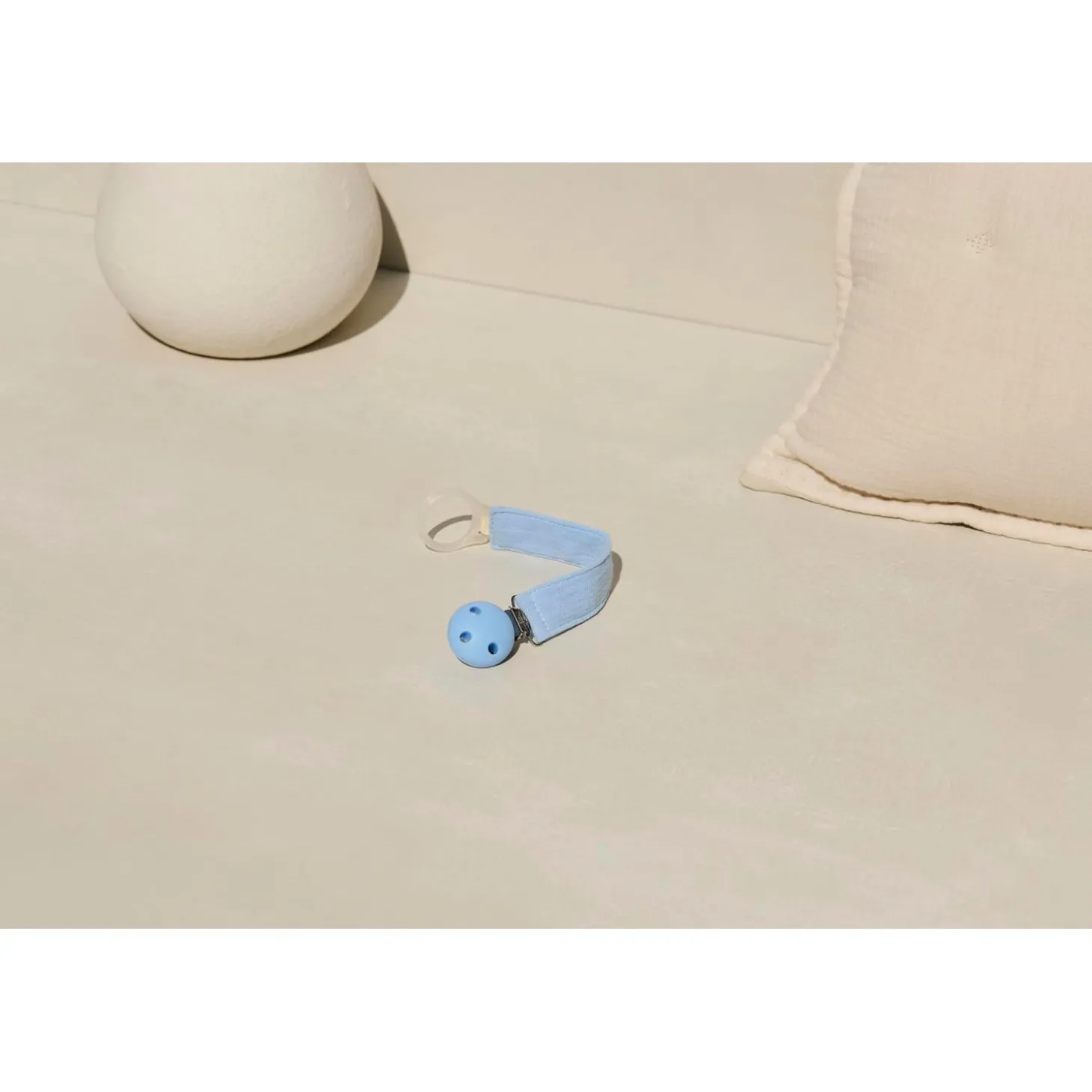 MAM BABY Attache-sucette tous âges Marin