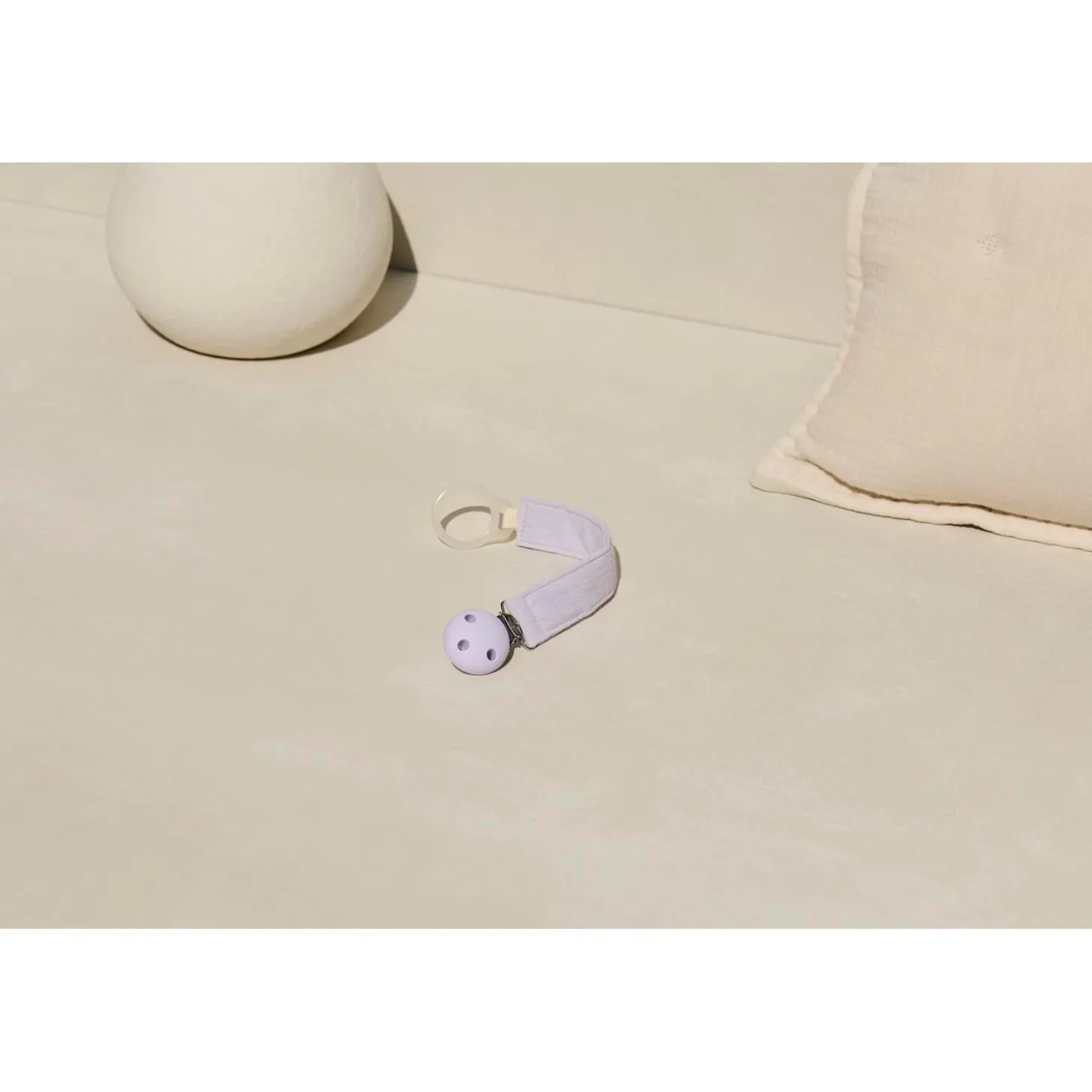 MAM BABY Attache-sucette tous âges Blush