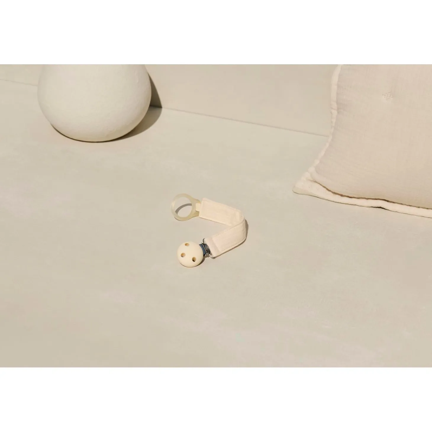 MAM BABY Attache-sucette tous âges Blush