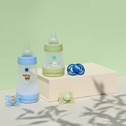 MAM BABY                    3 biberons anti-coliques Easy Start    Océan            260 ml