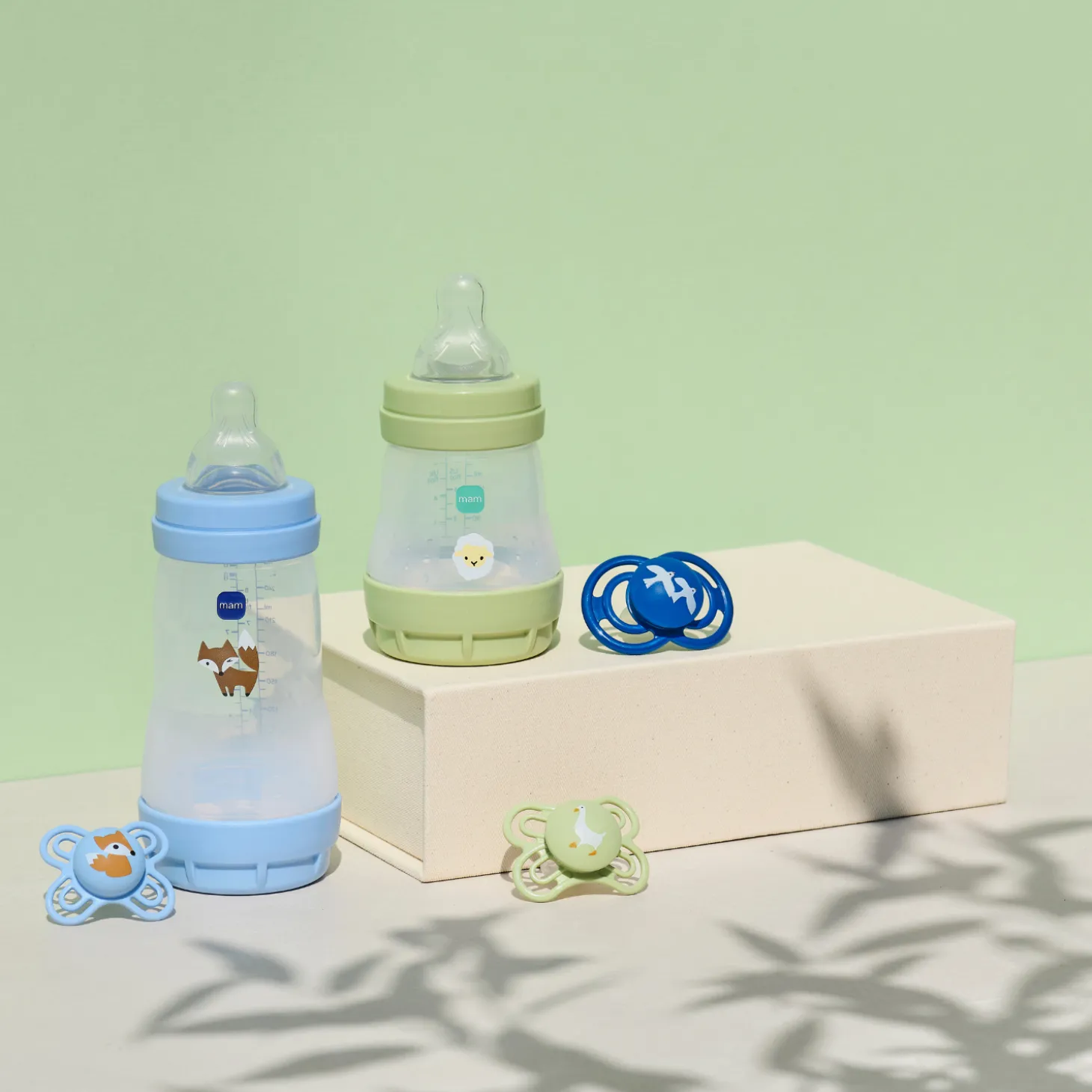 MAM BABY 3 biberons anti-coliques Easy Start Océan 260 ml