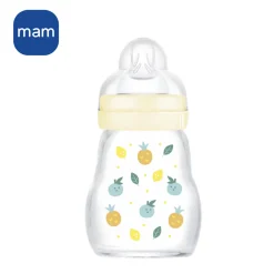 MAM BABY                    Biberon verre    Blanc            170 ml