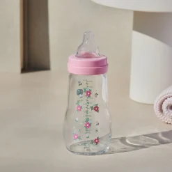 MAM BABY                    Biberon verre    Rose            260 ml