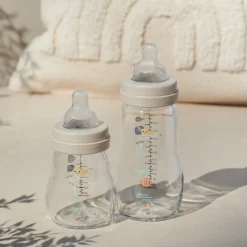 MAM BABY Coffret 3 biberons verre Blanc