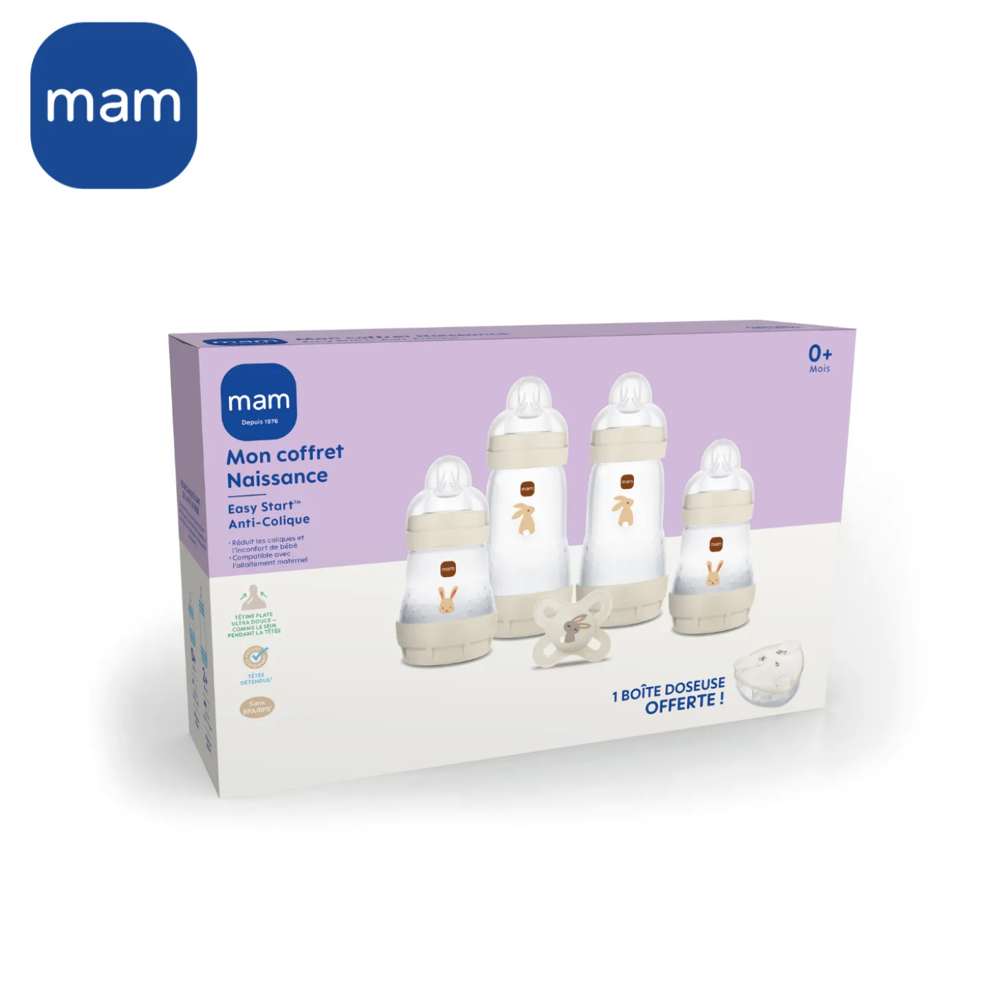 MAM BABY Coffret naissance Sable