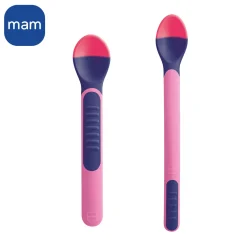 MAM BABY                    2 cuillères thermosensibles + étui    Panaché            6 mois+