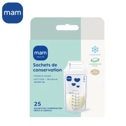 MAM BABY                    Sachets de conservation 180ml x25